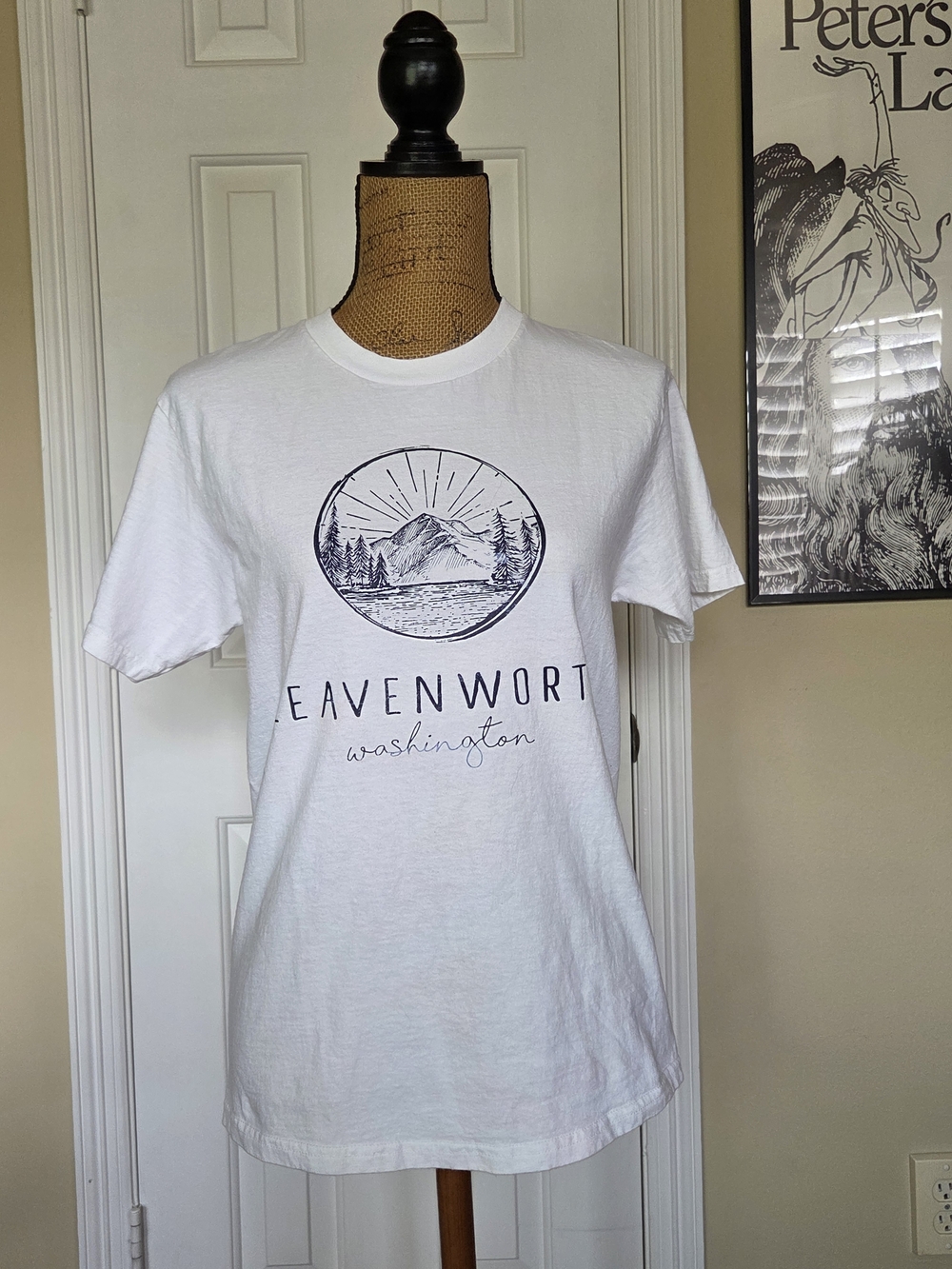 Washington White Graphic Tee - Womens